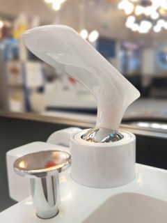 Смеситель для ванны AltroBagno Aperto 0208 Bi белый